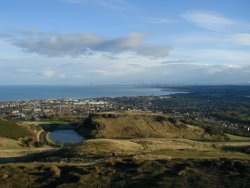 looking out to the Firth of Forth