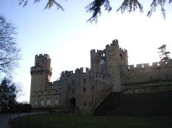 Main gate of Warwick Castle