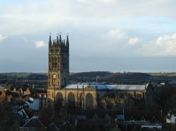 Warwick with cathedral