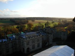 Main house and river valley beyond