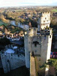 Overlooking the main tower