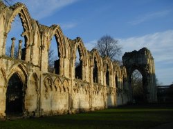 Ruined Abbey in York